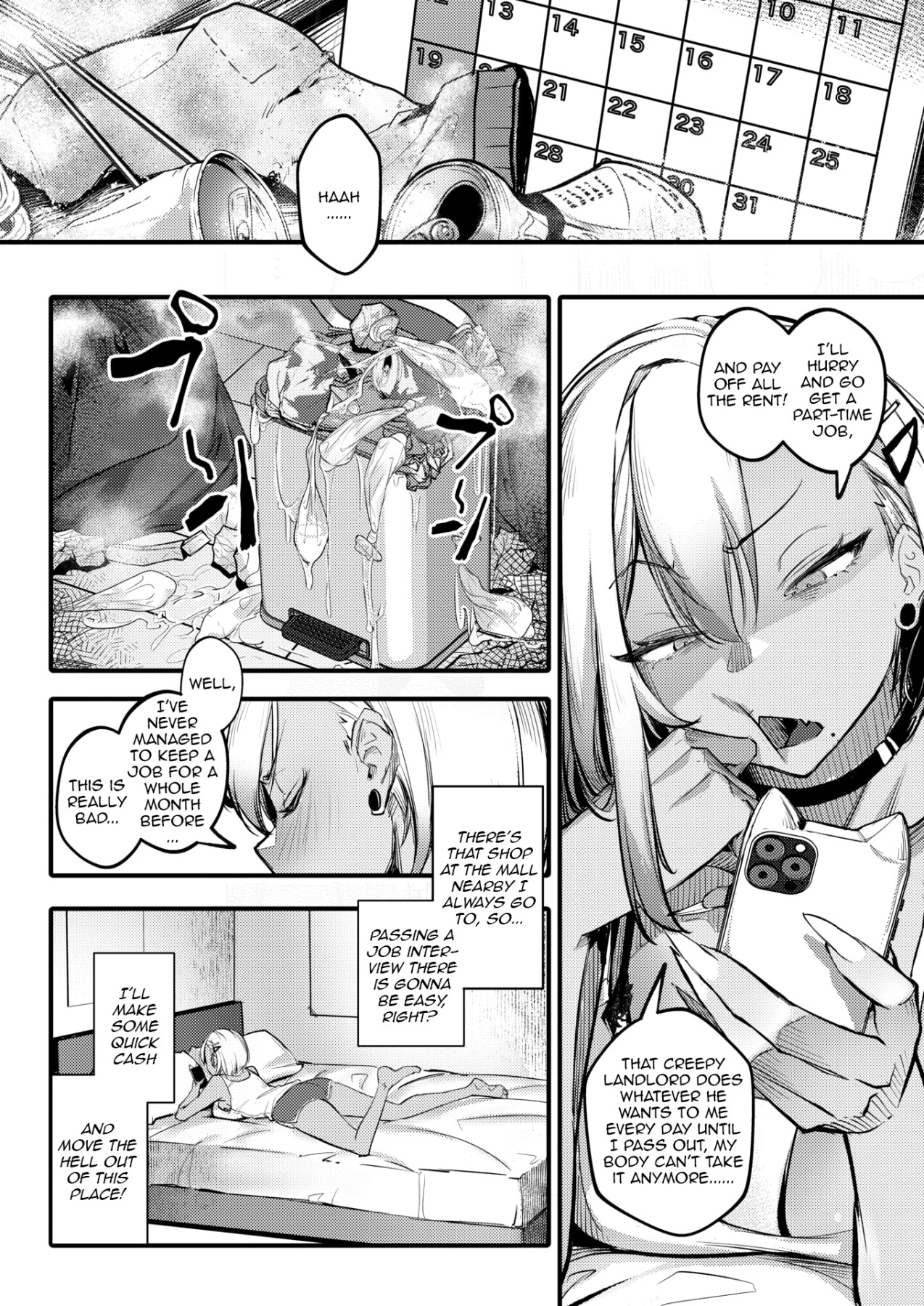 Hentai Manga Comic-The Delinquent Bitch's Repayment Plan-Read-6